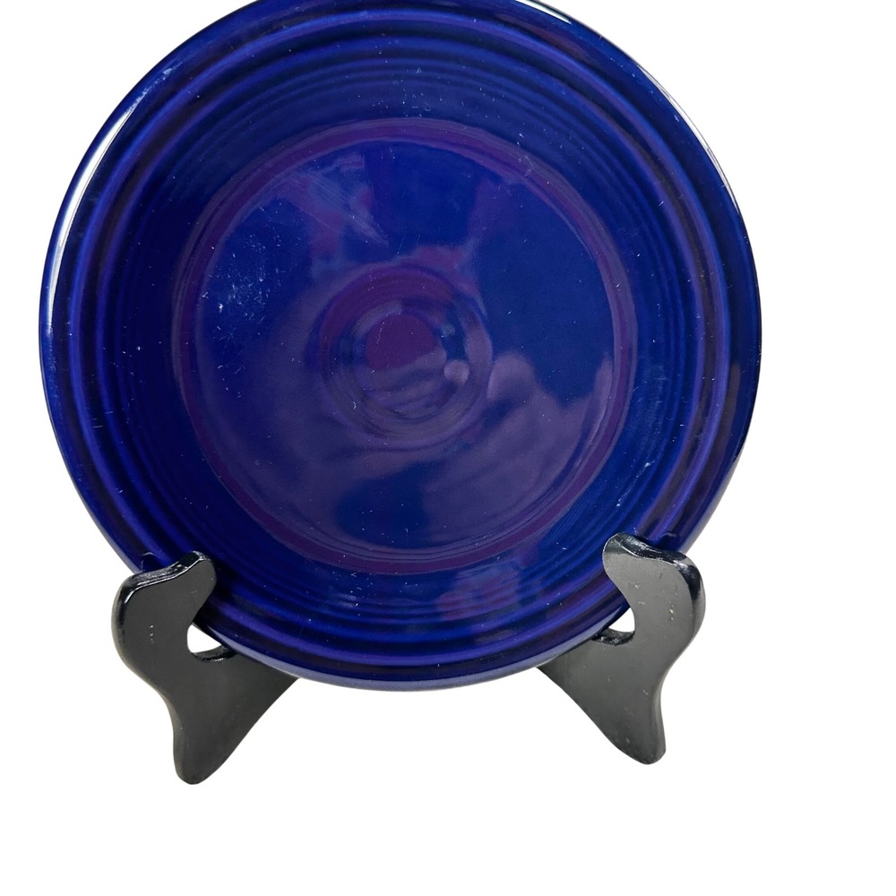 Fiesta Cobalt Blue 7.25 Salad Plate Homer Laughlin‎ USA Lead Free Replacement
